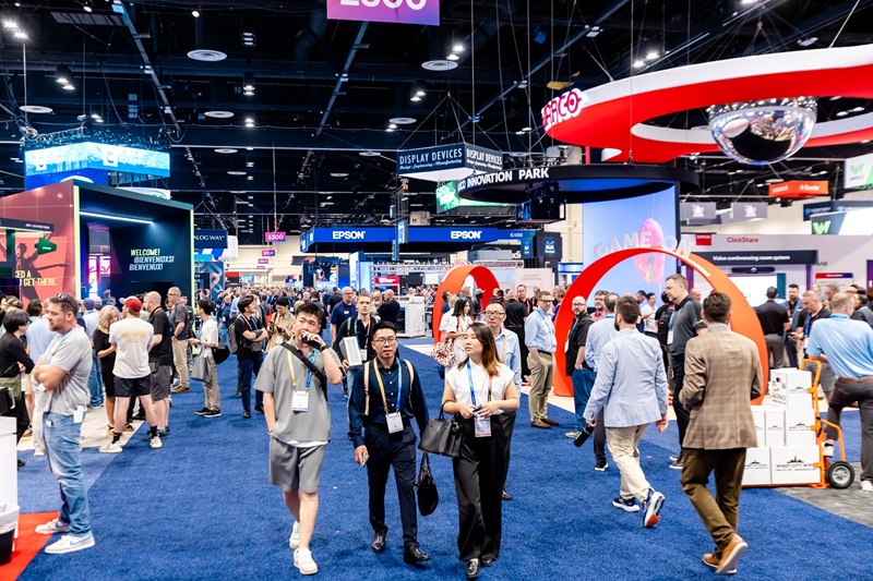 InfoComm 2025 show floor