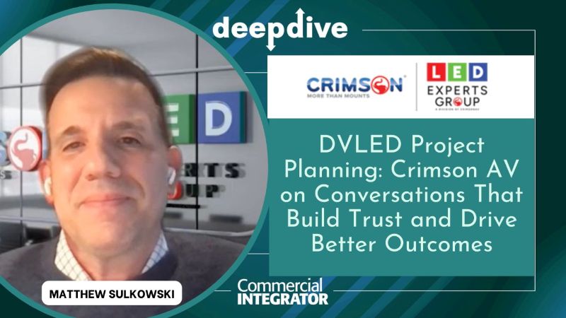 Matthew Sulkowski CrimsonAV, LED Experts Group