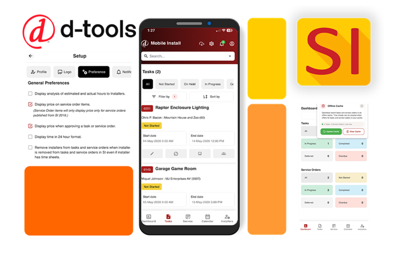 D-Tools SI Mobile App
