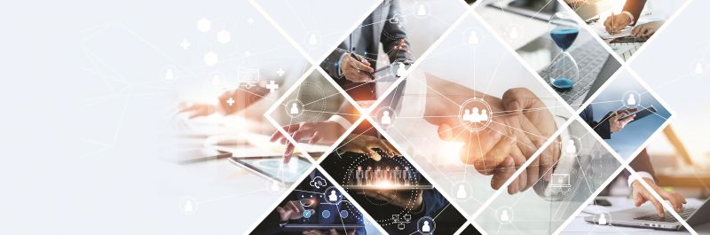 AI, handshake, business