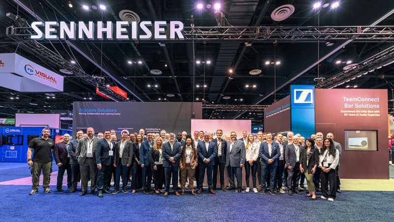 Sennheiser InfoComm booth