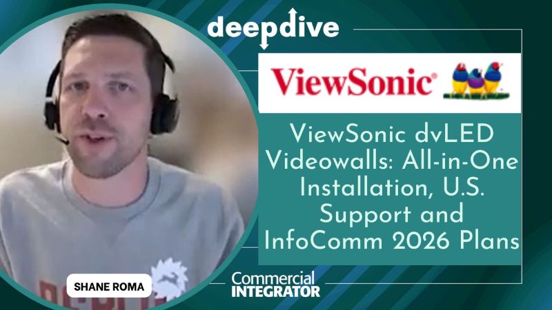 Shane Roma Viewsonic DVLEED InfoComm 2026