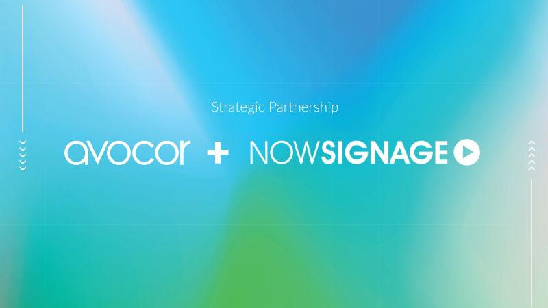 Avocor NowSignage logos