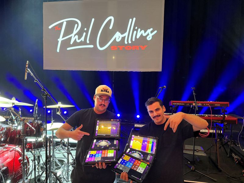 The Phil Collins Story Tours With DiGiCo and KLANG, slide 2