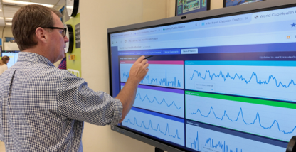 Samsung’s innovative technology solutions enable Georgetown University and MedStar Health teams to monitor data, collaborate in real time, and support public health readiness.