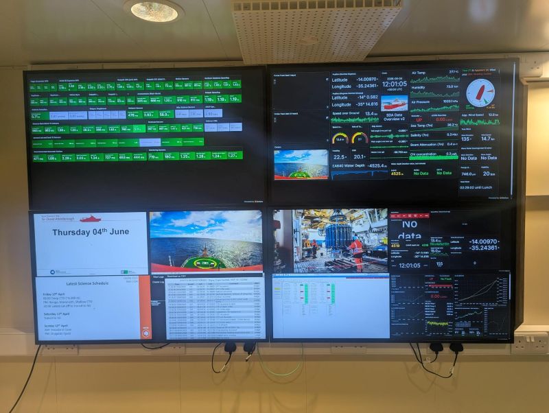 Datapath's Aetria KVM and visual control platform now runs aboard the RRS Sir David Attenborough, supporting British Antarctic Survey science. 6