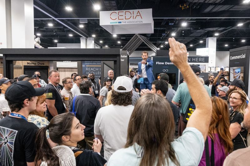 CEDIA Expo show floor