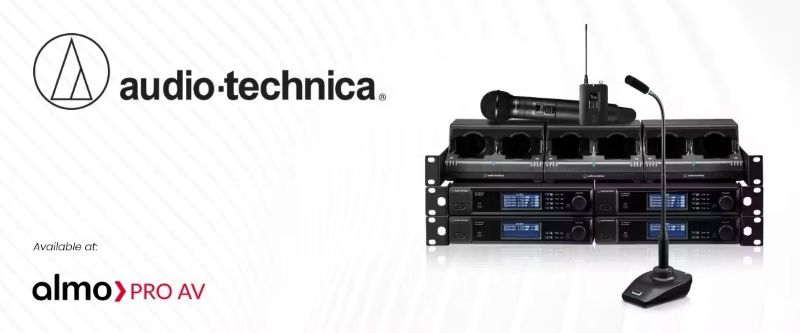 Almo Pro AV Audio-Technica flagship D50 Digital UHF Wireless System