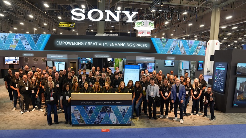 Sony InfoComm 2026 booth