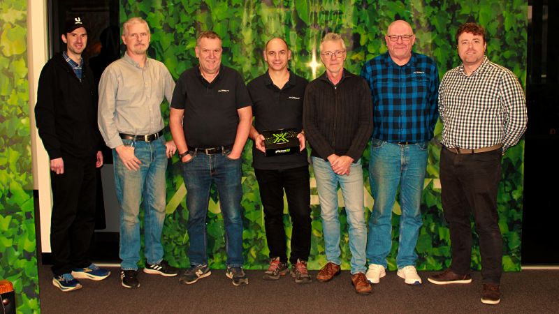 PAVT Team (left to right): David Bunn, Joe Barder, Graeme Stevenson (Managing Director), David Di Muzio, John Turner, Richard Bakunowicz and Ben Gibbs. Courtesy / PlexusAV