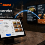 Toast Novisign integration image PR 800x400px