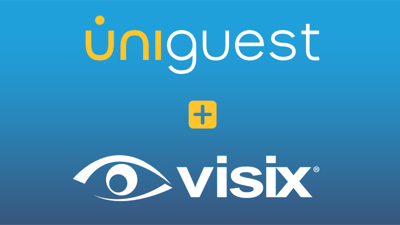 Uniguest x Visix Acquisition - Logos