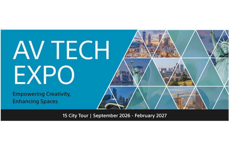 Sony AV Tech Expo poster