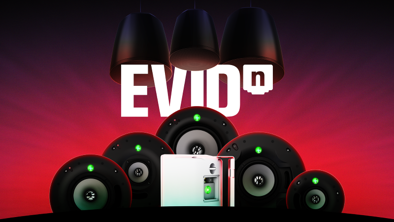 Electro-Voice sound and installation experience with open, secure networking: Electro-Voice presents EVIDn, a new family of professional networked loudspeakers for commercial installations