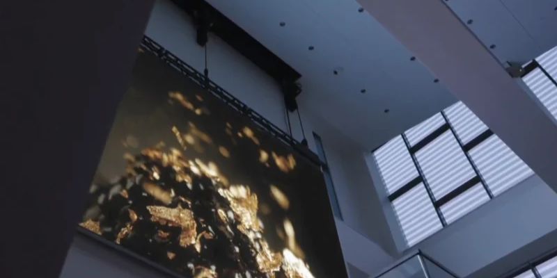 Leftchannel's 'Food Is Art' turns macro footage of ingredients into a long-form, non-looping display at OCC's Culinary Studies Institute.