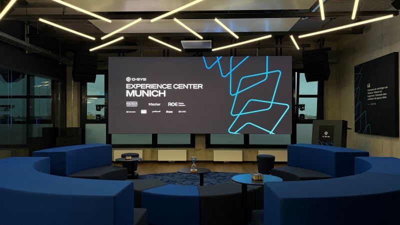 Q-SYS Munich Experience Center