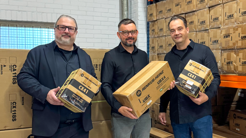 Renkus-Heinz's new EU warehouse brings selected products closer to EU partners